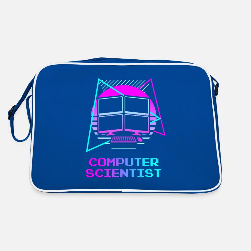 Retro Computer Scientist Information Retro Tasche