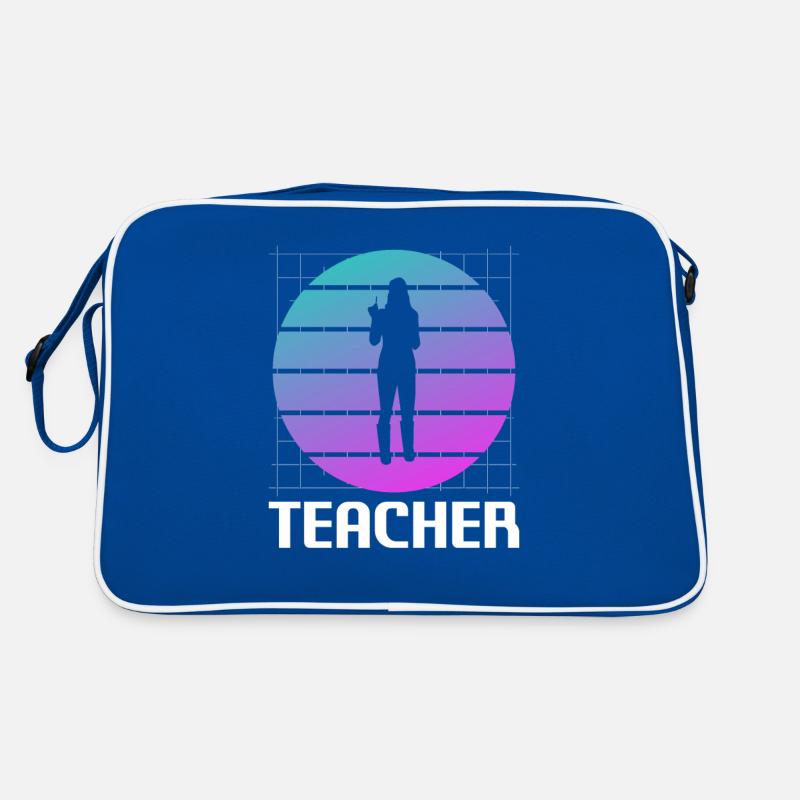 Professeur Rétro Enseignant Enseignement Sac Retro