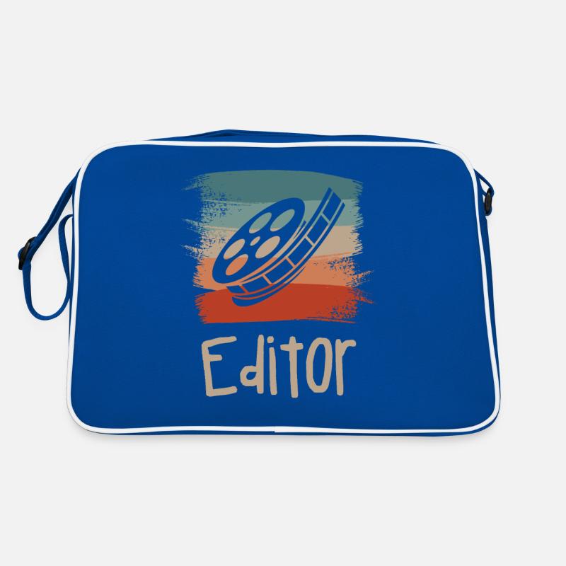 Retro Vintage Classic Editor Editing Retro Tasche