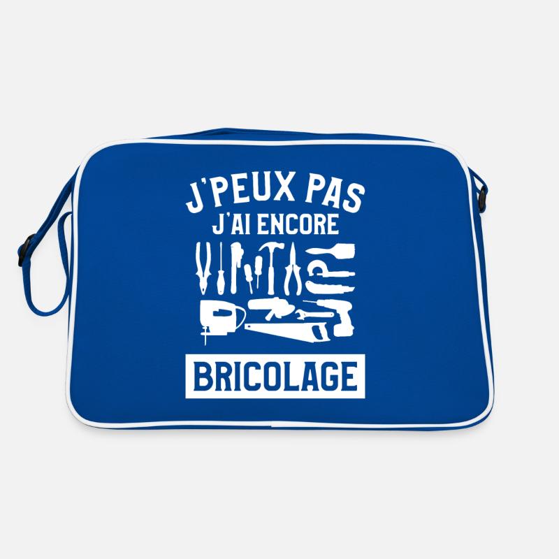 J'peux Pas J'ai Encore Bricolage Bricoleur Retro Tasche