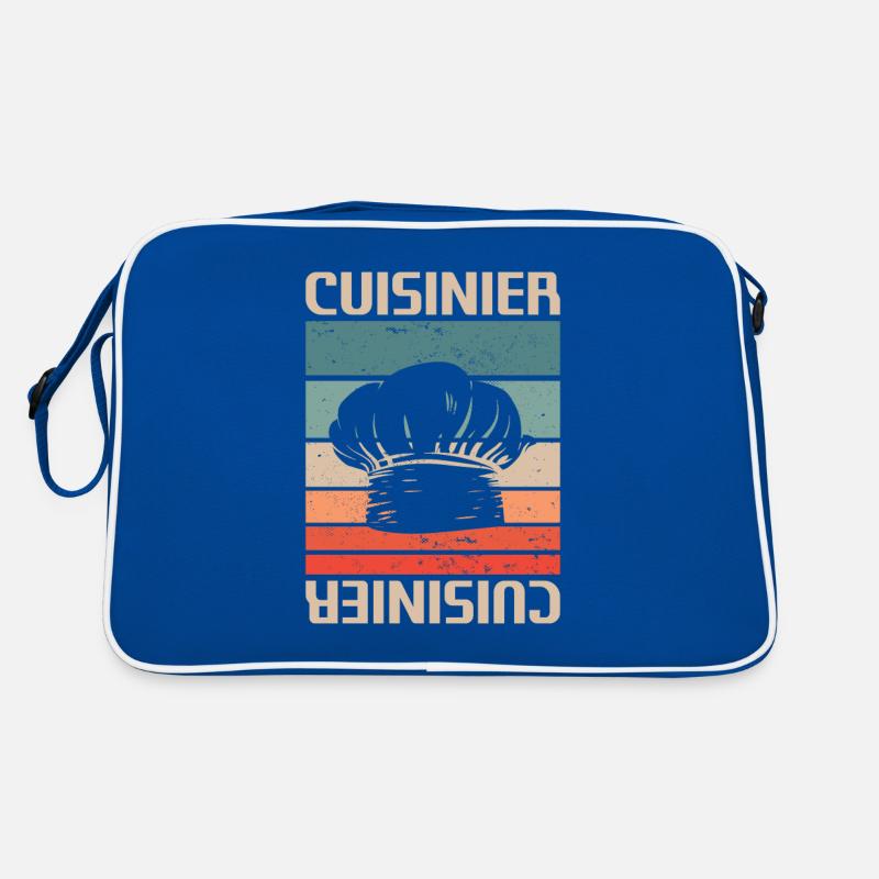 Vintage Retro Cuisinier Chef Cuisine Sac Retro