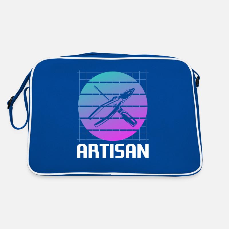 Retro Artisan Artisanat Travail Du Bois Sac Retro