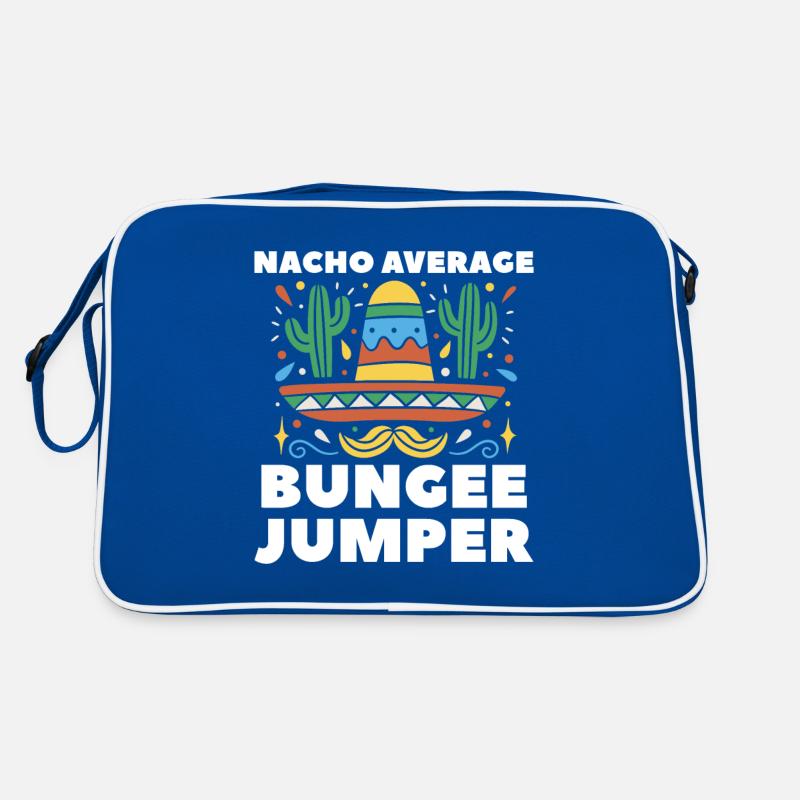 Nacho Average Bungee Jumper Saut à l’élastique Sac Retro