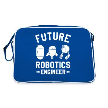 Future Robotics Engineer Science Engineering - Retro Bag - blue/white - Back
