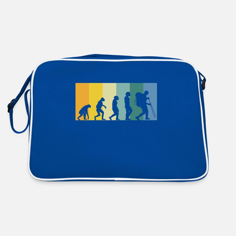 Evolution Wanderer - randonnée rétro vintage couleurs Sac Retro