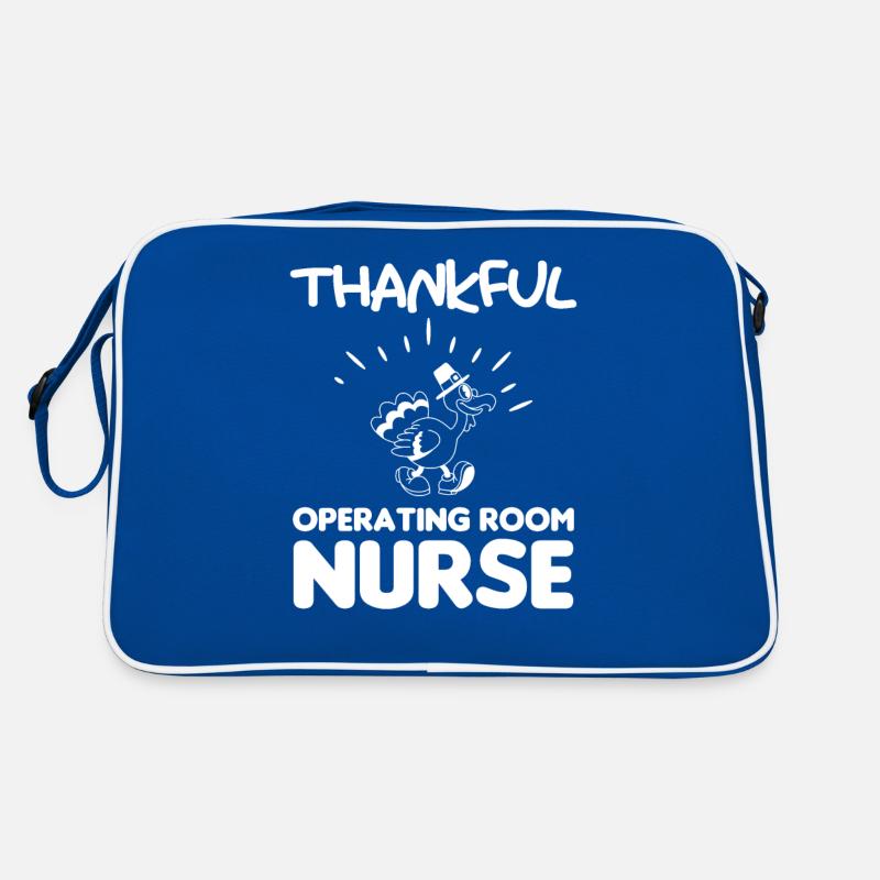 Dankbare OP-Krankenschwester Thanksgiving RN Retro Tasche