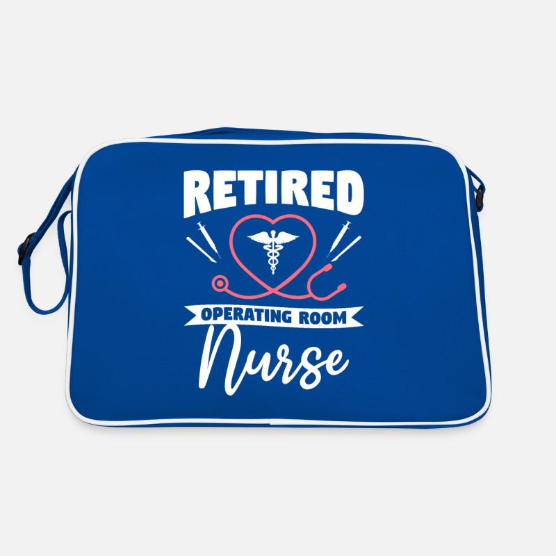Pensionierte OP-Krankenschwester ODER Ruhestandsschwestern Retro Tasche