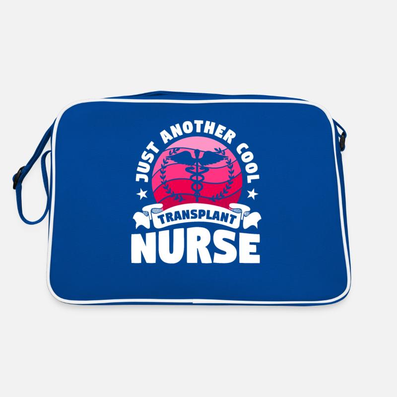 Nur eine weitere coole Transplantationskrankenschwester Medical Nurses Retro Tasche