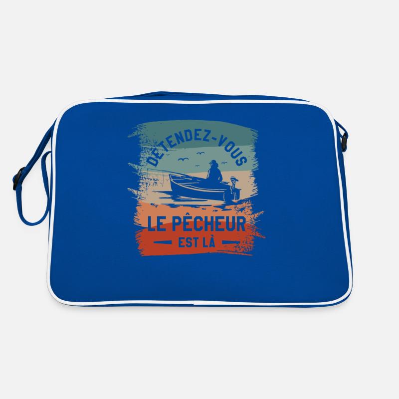 Détendez-Vous Le Pêcheur Est Là Pêche Sac Retro