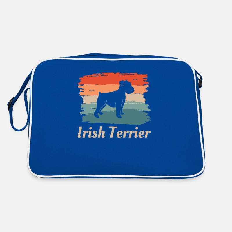 Vintage Retro Irish Terrier Dog Lover Retro Bag