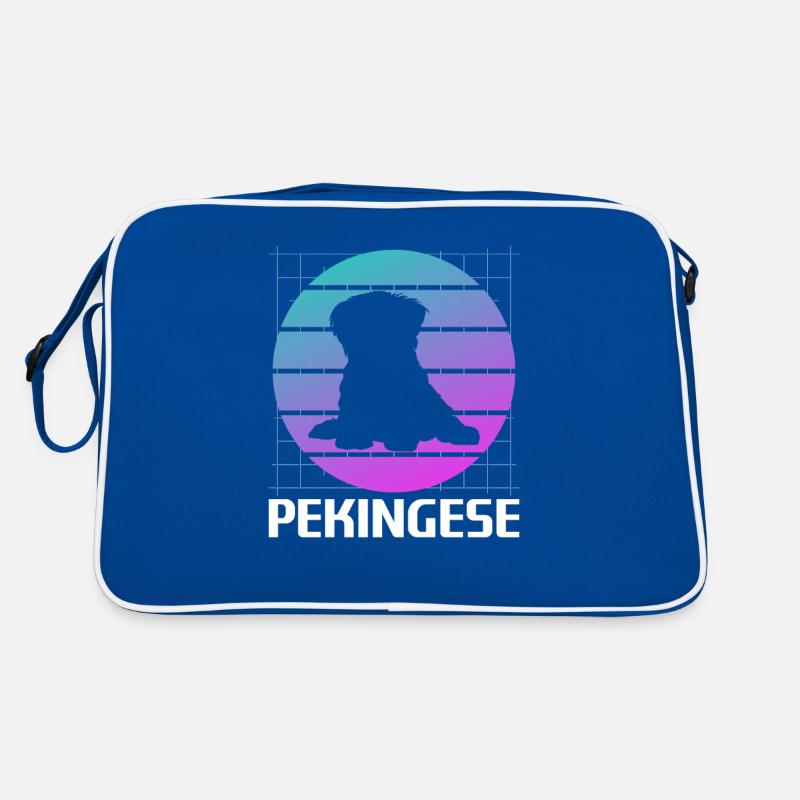 Rétro Pékinois Dog Lover Sac Retro