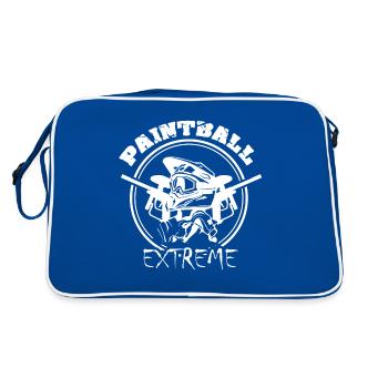 Paintball Marker Extreme Color Marker Play - Sac Retro - bleu/blanc - Dos