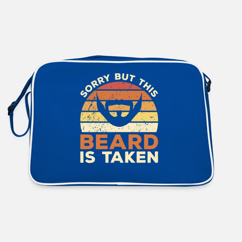 Désolé mais cette barbe est prise Saint-Valentin Sac Retro