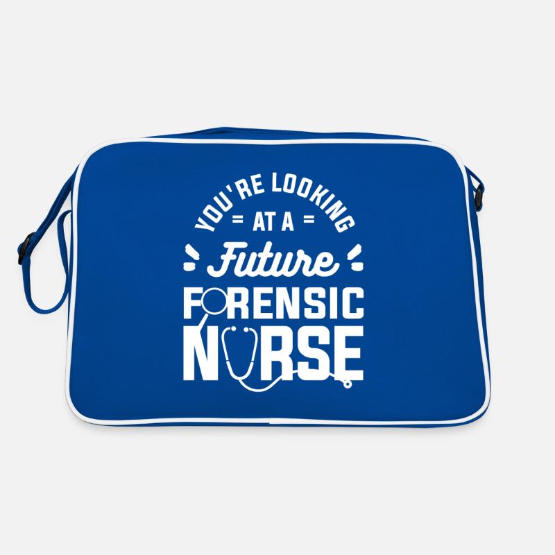 Sie suchen eine zukünftige forensische Krankenschwester RN Retro Tasche