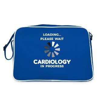 Chargement Veuillez attendre Cardiologie en cours - Sac Retro - bleu/blanc - Dos