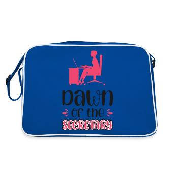 Dawn of the Secretary - Retro Bag - blue/white - Back
