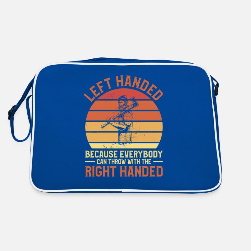 Linkshänder, weil jeder mit dem Retro Tasche