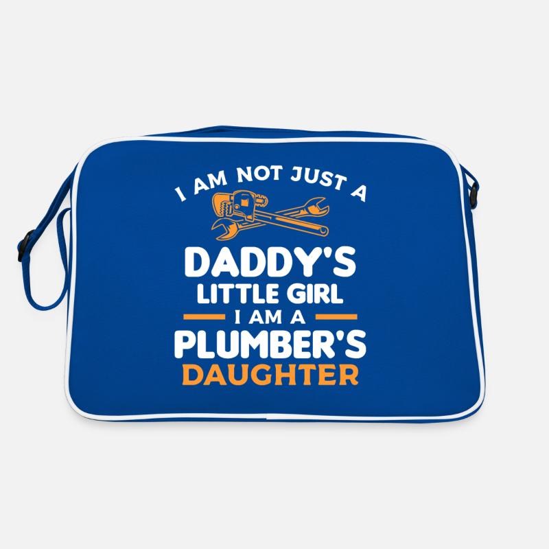 Ich bin nicht nur die kleine Tochter eines Vaters Retro Tasche