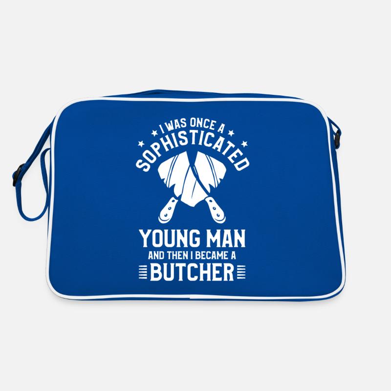 Einmal ein anspruchsvoller junger Mann und dann wurde ich ein Retro Tasche