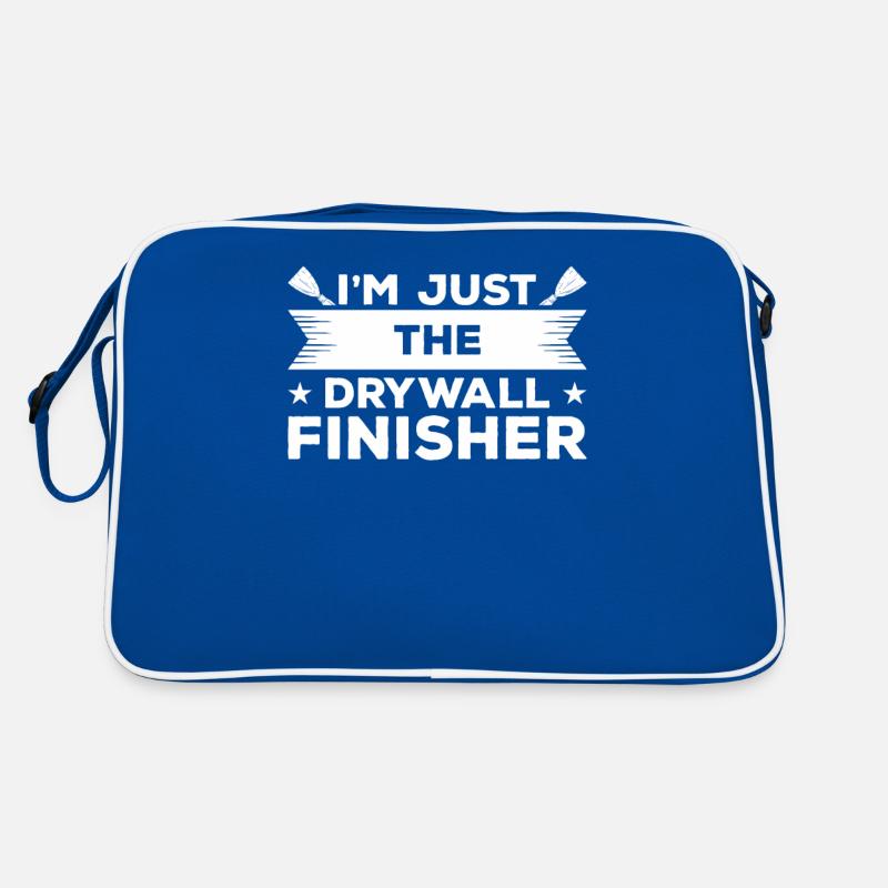I'm Just The Drywall Finisher Drywaller Drywalling Retro Bag