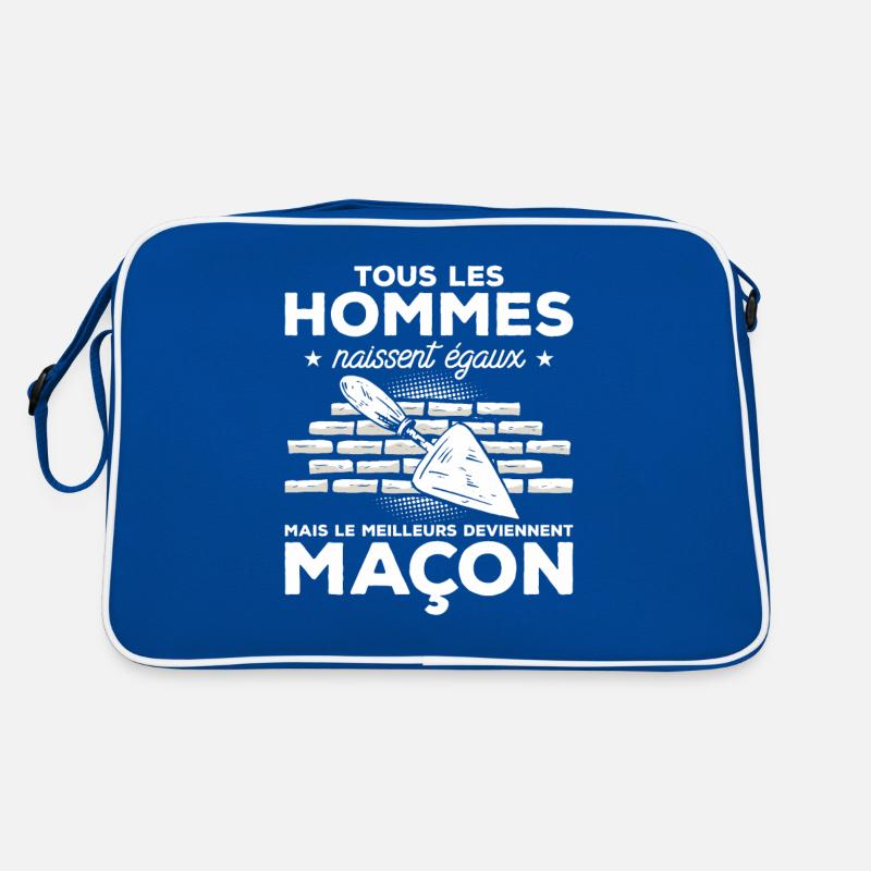 Mais Le Meilleurs Deviennent Maçon Maçonnerie Sac Retro