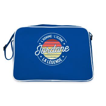 Jordane L'Homme L'Icône La Légende - Sac Retro - bleu/blanc - Dos