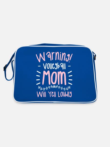 I'm The Crazy Rehab Nurse They Warned You About RN - Sac Retro - bleu/blanc - Dos