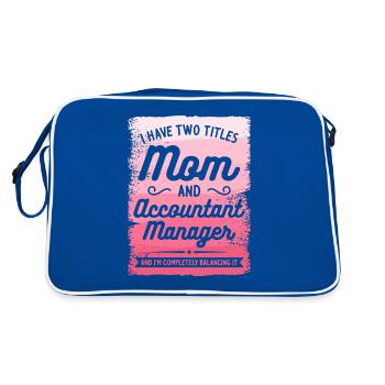 I'm The Crazy Rehab Nurse They Warned You About RN - Sac Retro - bleu/blanc - Dos