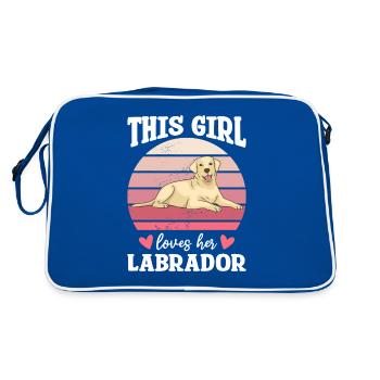 I'm The Crazy Rehab Nurse They Warned You About RN - Sac Retro - bleu/blanc - Dos