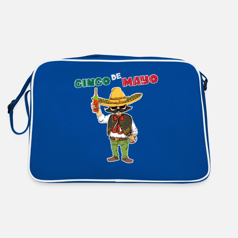 Celebration Bekleidung Cinco de Mayo Fiesta Retro Tasche
