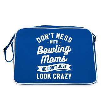 I'm The Crazy Rehab Nurse They Warned You About RN - Sac Retro - bleu/blanc - Dos