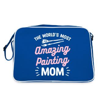 I'm The Crazy Rehab Nurse They Warned You About RN - Sac Retro - bleu/blanc - Dos