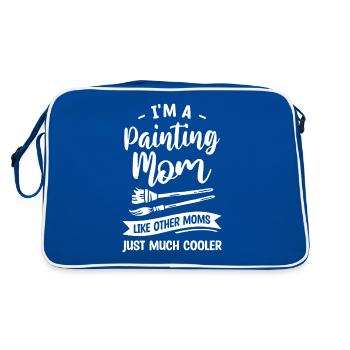 I'm The Crazy Rehab Nurse They Warned You About RN - Sac Retro - bleu/blanc - Dos