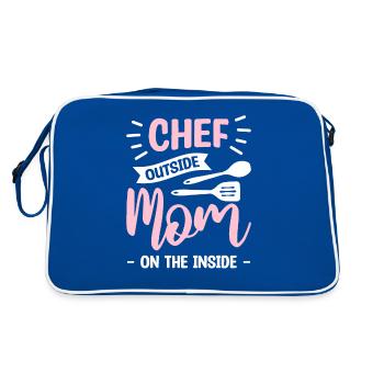 I'm The Crazy Rehab Nurse They Warned You About RN - Retro Bag - blue/white - Back
