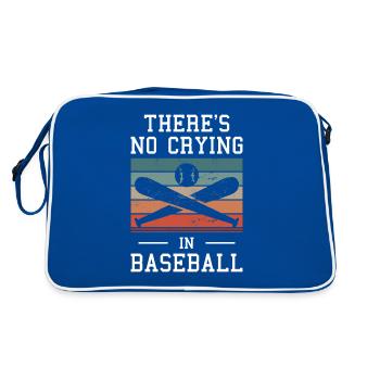 Retro There's No Crying In Softball Softballer - Retro Bag - blue/white - Back