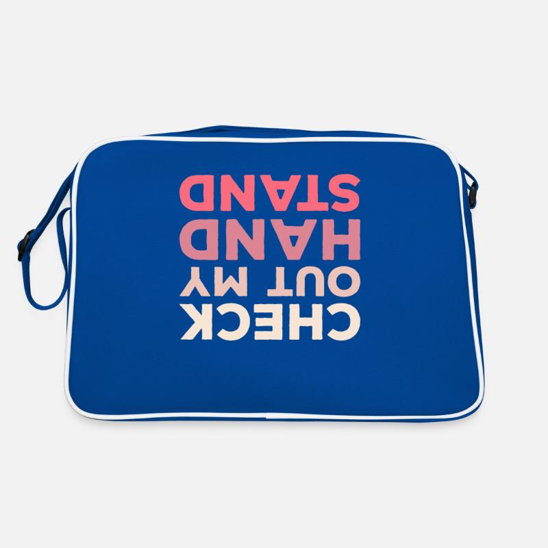 Check Out My Hand Stand Breakdancing Breakdance Retro Bag