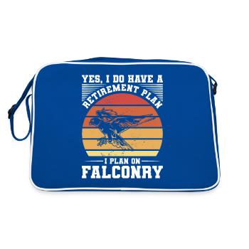 I'm The Crazy Rehab Nurse They Warned You About RN - Sac Retro - bleu/blanc - Dos