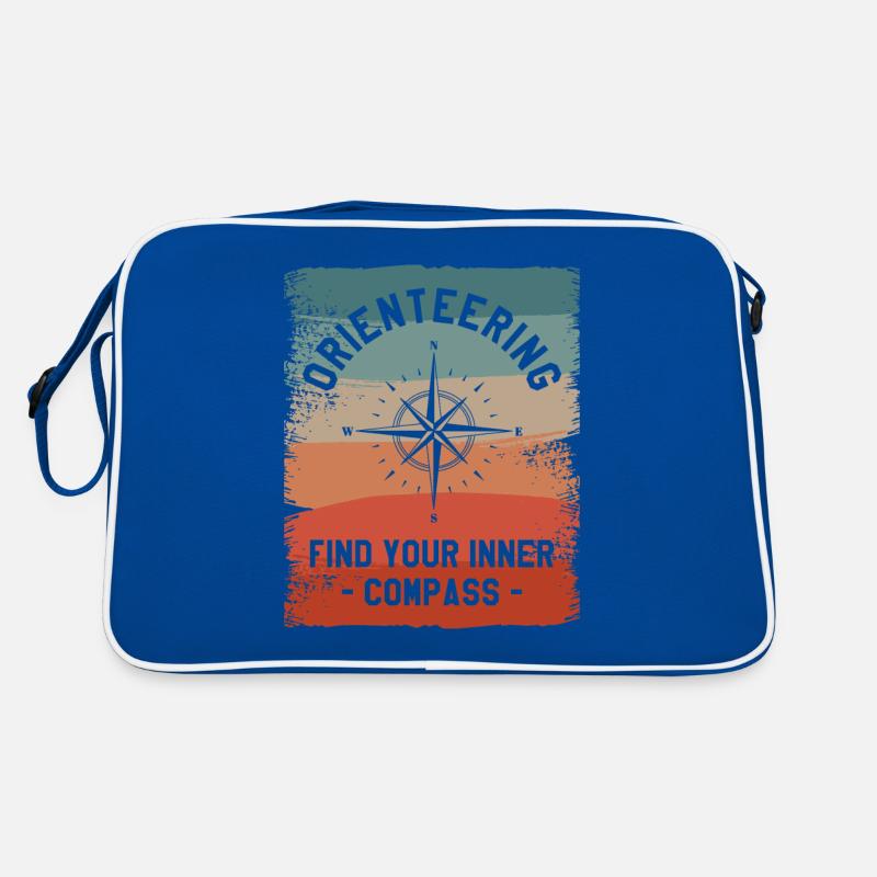 Orienteering Find Your Inner Compass Orienteer Retro Bag
