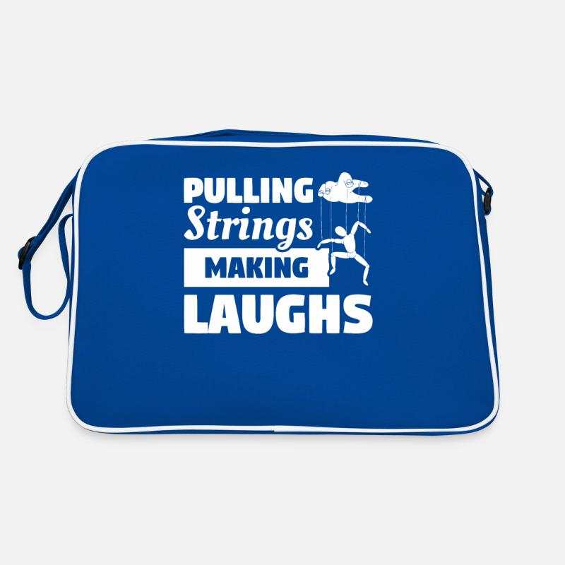 Pulling Strings Making Laughs Puppetry Puppeteer Retro Bag