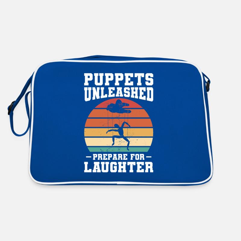Puppets Unleashed Prepare For Laughter Puppetry Retro Bag