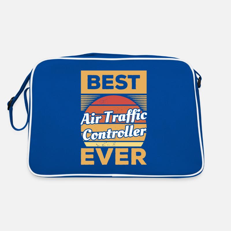 Vintage Bester Fluglotse aller Zeiten Retro Tasche