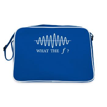 Ce que la formule de fréquence f drôle de physique dit - Sac Retro - bleu/blanc - Dos