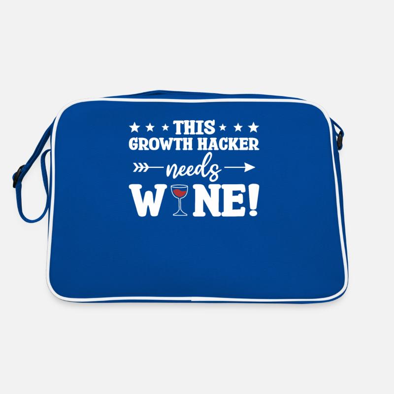 Dieser Growth Hacker braucht Wein-Hacking Retro Tasche