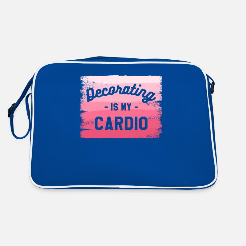 Decorating Is My Cardio Interior Decorator Retro Bag