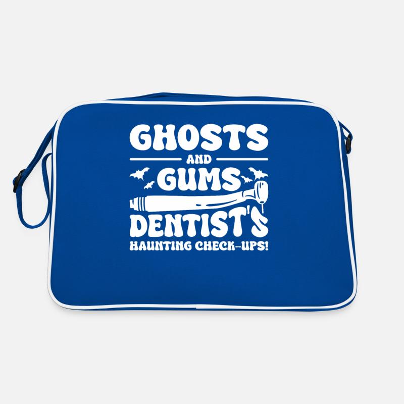 Ghosts And Gums Examens obsédants du dentiste Sac Retro