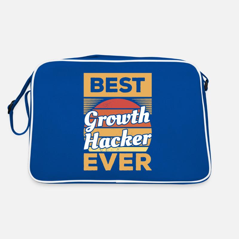 Vintage Best Growth Hacker Ever Hacking Sac Retro