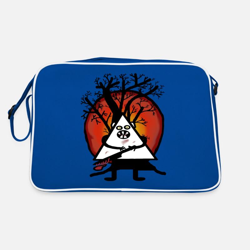 Halloween Forest Creature Monster Horror Retro Bag