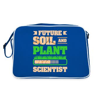 Futur scientifique des sols et des plantes - Sac Retro - bleu/blanc - Dos