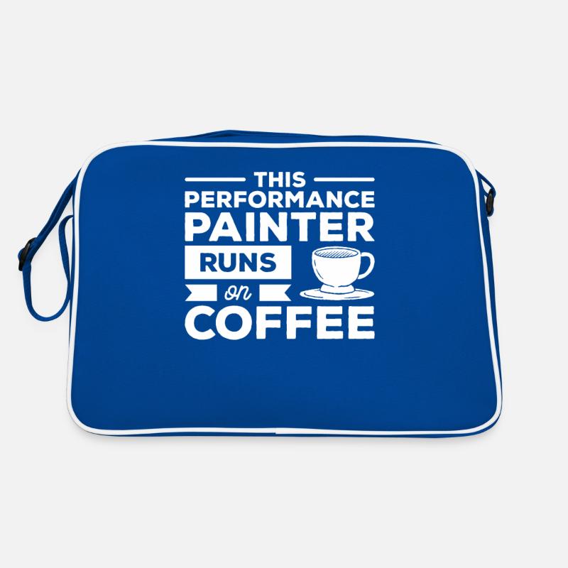 Dieser Performance-Maler läuft mit Kaffee Retro Tasche