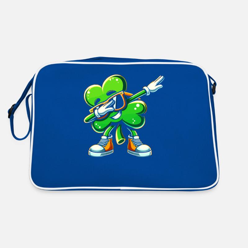 Synchronisation Klee St. Patricks Day Schabernack Heiliger Retro Tasche